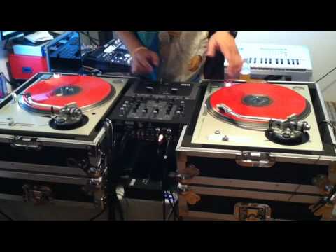 DJ Kev1 : Scratch Session @ Jet V's Studio