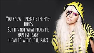 Lady Gaga - Money Honey [Lyrics]