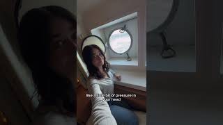 Dealing with seasickness on a cruise! #cruiseship #cruiselife #crewlife #crewbar #cruise #waves