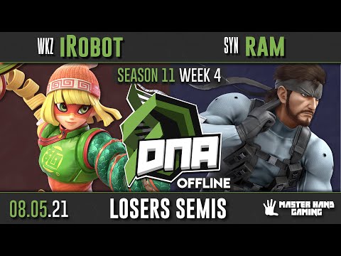 DNA S11:W4 - WKZ | iRobot (Min Min) Vs. SYN | ram (Snake) - L Semifinals