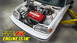 VTECCC POWA! Installing a 9,000 RPM Screamer into the Honda Civic EF - EP2