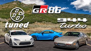 GR86 vs Tuned GT86 & Porsche 944 Turbo - Where do you want to put your money? | Everyday Driver