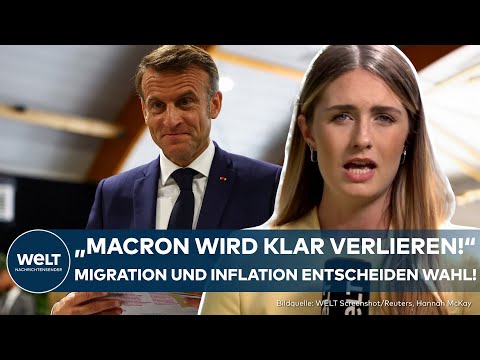 EU-WAHLEN: Franzosen strafen Macrons Politik ab - Migration und Inflation erstarken Marine Le Pen!