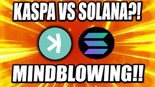 Kaspa VS Solana, Take A Look At This Speed Test! (THIS IS INSANE)
