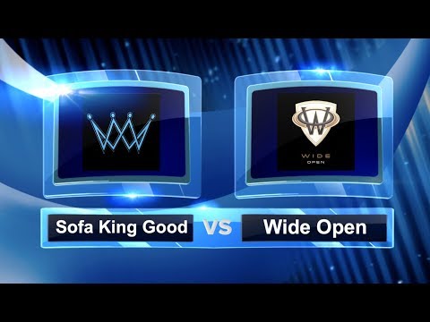 Sofa King Good vs Wide Open - Pool Play - Dallas Kickball Open #DKO2019