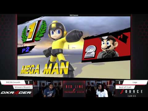 Red Line Smash Week 25 - BtB | MrSmooth (Dr. Mario /Marth) Vs. Liege (Mega Man)