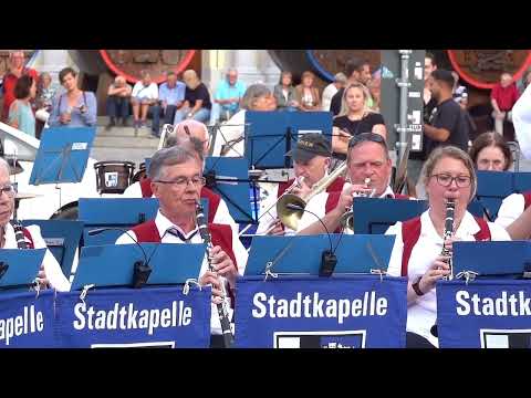 Stadtkapelle Kulmbach "Visit to George Gershwin", Platzkonzert 25.07.2024