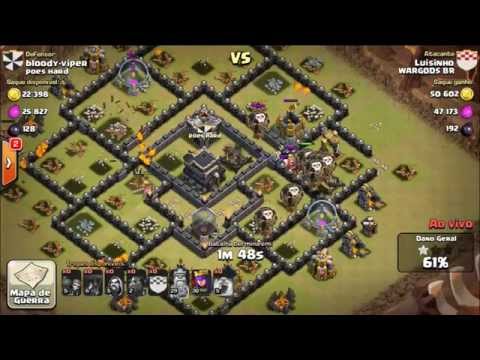 2 ataques gravados AO VIVO de 100% em CV9 - WARGODS BR