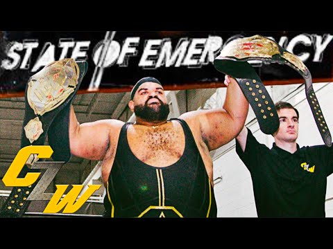 Eran Ashe wird Doppelchampion bei CZW State Of Emergency!