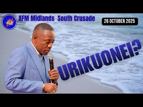 Evangelist T. Muparinga - Urikuonei? at AFM Midlands Conference