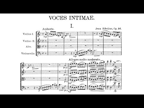 Jean Sibelius - String Quartet in D Minor 'Voces Intimae', Op. 56