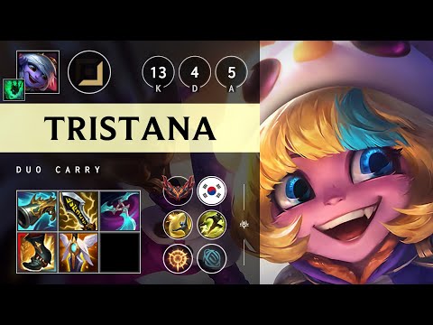 Tristana ADC vs Vayne - KR Grandmaster Patch 25.19