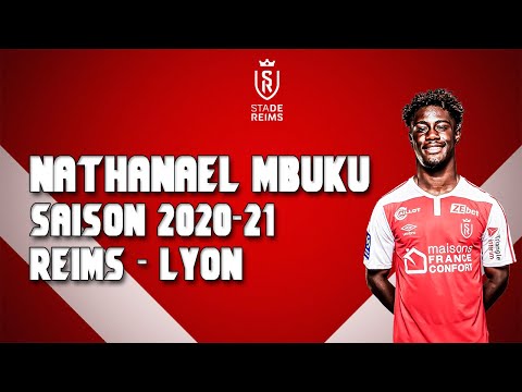 Nathanaël Mbuku - Reims vs Lyon - 2020/2021