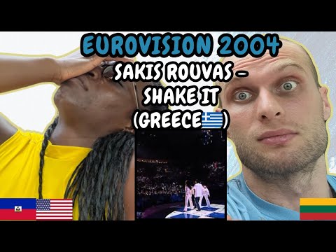 REACTION TO Sakis Rouvas - Shake It (Greece 🇬🇷 Eurovision 2004) | FIRST TIME WATCHING