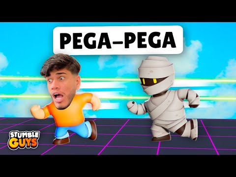 PEGA-PEGA NO STUMBLE GUYS - FINALMENTE O TIME DOS PEGADORES GANHOU!