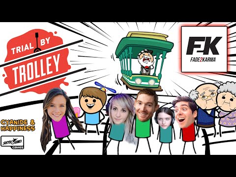 Allie & The F2K Gang Play Trial By Trolley! (ft. Dekkster, Nicholena, FilthyRobot & Bella)
