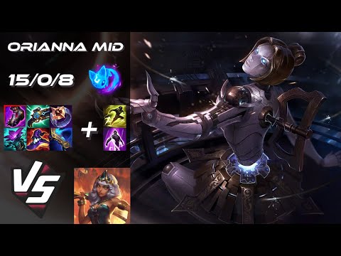 MID Orianna vs Qiyana - EU Challenger Patch 25.S2.3