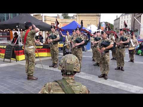 3 Scots Homecoming Parade 2018 - Perth- "Scotland The Brave Double Time" - [4K/UHD]