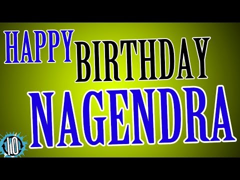 HAPPY BIRTHDAY NAGENDRA! 10 Hours Non Stop Music & Animation For Party Time #Birthday #Nagendra