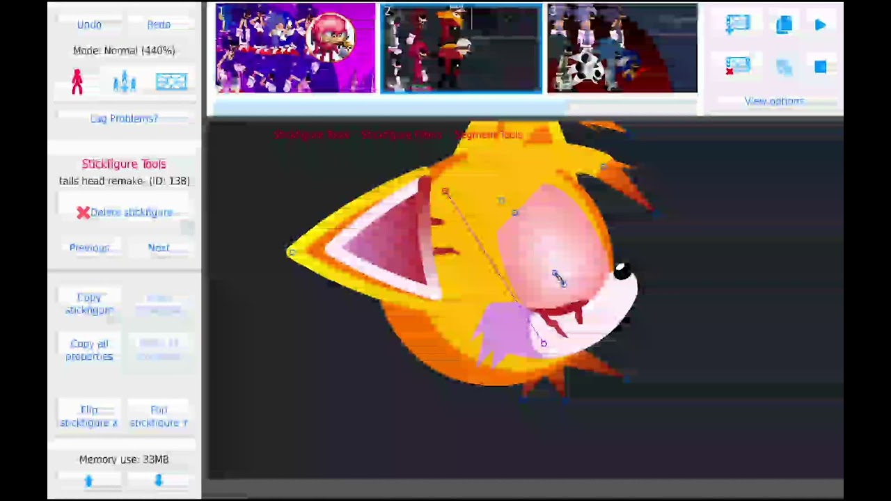 sticknodes sonic.exe pack 4 by me unfinished