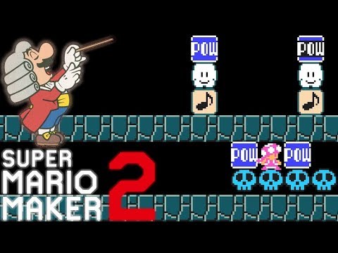Top 10 Most Popular Easy Music Levels in Super Mario Maker 2 (ft. Africa by Toto, Zelda, One Piece)