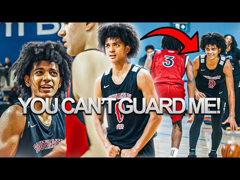 BECKHAM BLACK VS #1 CANADIAN PLAYER WENT FED! Beckham drops double double in 4th Quarter THRILLER