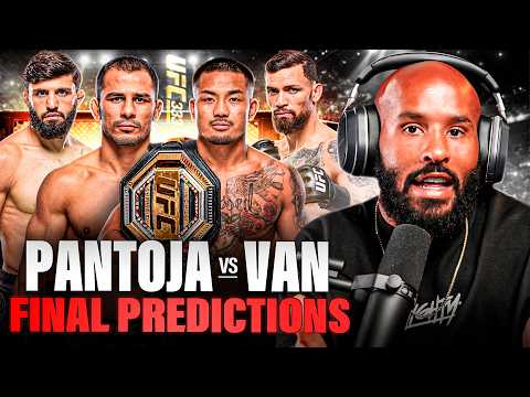 Video: WHO WINS PANTOJA VS VAN 2?! ARMAN VS RUFFY?! UFC 331 FINAL PREDICTIONS!
