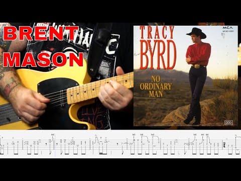 Brent Mason Solo - Tracy Byrd - Watermelon Crawl (Country Guitar TAB)