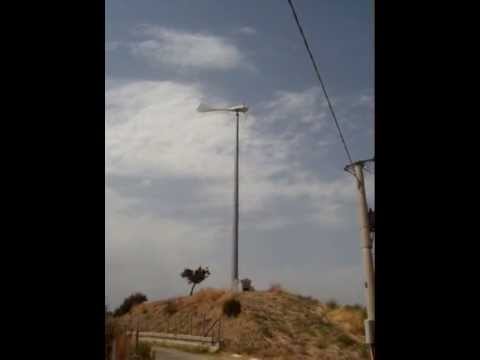 Turbina eolica Jimp 30 San Cosmo Albanese