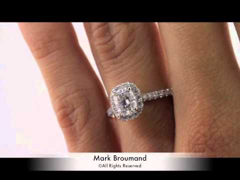 1.75ct Cushion Cut Diamond Engagement Anniversary Ring-Mark Broumand