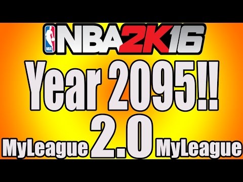 NBA 2K16 - MyLeague - The Year 2095 2.0!!! (Jazz 10x Winners, 500+ 3s Made, 5000 Career 3s Made!)