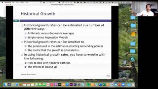 Session 10: Growth Rates - Historical, Analyst and Fundamental