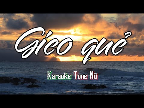 Karaoke Beat Chuẩn - Gieo Quẻ | Hoàng Thùy Linh - Tone Nữ