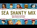 Total Drama World Tour Sea Shanty Mix Lyrics Color Coded