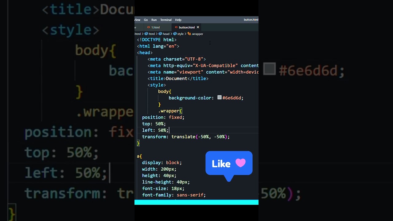 Css Animation Button !! Hover Button