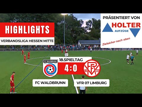 FC Waldbrunn - VfR 07 Limburg 4:0 | Verbandsliga Hessen Mitte | 18.Spieltag