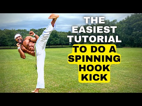 How To Do One Of The Most DEVASTATING Kicks | Spinning Hook Kick Tutorial