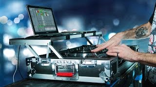 G-Tour DJ Controller Road Case with Sliding Laptop Platform