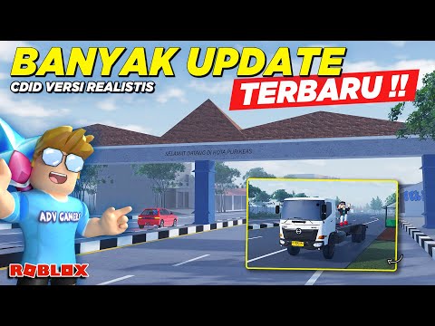 ADA KOTA DAN TEMPAT BARU !! REVIEW CDID VERSI REALISTIS UPDATE - Roblox Indonesia Driver