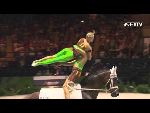 Alltech FEI WEG 2014 - Pas De Deux Vaulting Top 3