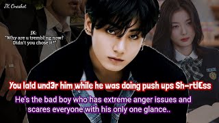 Download lagu Jungkook ff When he's the bad boy who has extreme anger issues but you're his calming pill.. mp3