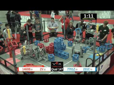 2015 VRC Sci Q147 - 1460B 2V vs 7701Z 231C - 78 to 27 - VEX Worlds 2015 - Science Division