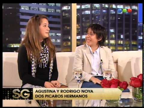 Sibling Jealousy: Rodrigo and Agustina Noya - Susana Gimenez 2008