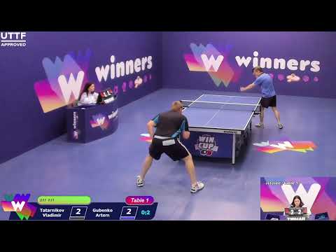 WINners CUP table 1 16.01 Tatarnikov Vladimir - Gubenko Artem  17:00