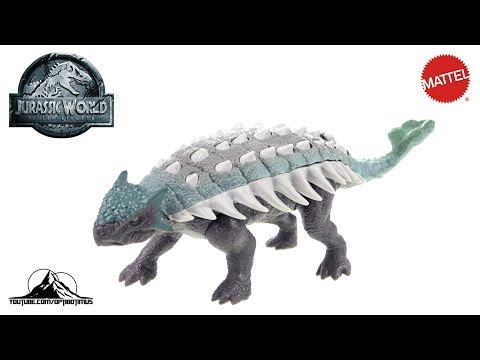 Optibotimus Reviews: Jurassic World Fallen Kingdom Roarivores ANKYLOSAURUS