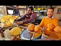 NEXT LEVEL Indian Street Food Pancham Breakfast Thali 5 In 1 Chole Bhature Dal Makhani Naan