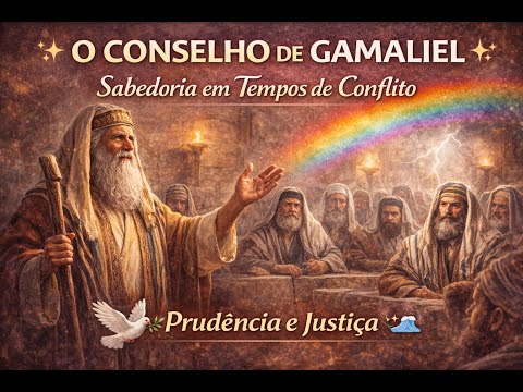 A Sabedoria de Gamaliel na Oposição:🌟 A Sabedoria de Gamaliel: Um Exemplo de Prudência na Bíblia 🌟