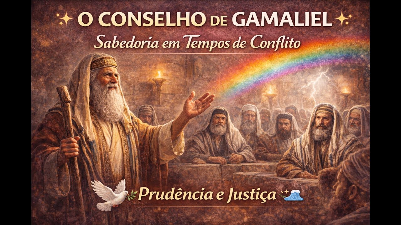 A Sabedoria de Gamaliel na Oposição:🌟 A Sabedoria de Gamaliel: Um Exemplo de Prudência na Bíblia 🌟