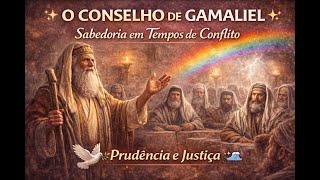 A Sabedoria de Gamaliel na Oposição:🌟 A Sabedoria de Gamaliel: Um Exemplo de Prudência na Bíblia 🌟