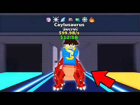 Getting the CRAZIEST Caylusaurus in Steal a Brainrot!